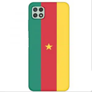 Coque portable A22 5G, A22 4G drapeau Camerounais