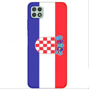 Coque portable A22 5G, A22 4G drapeau Croate