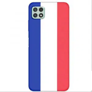 Coque portable A22 5G, A22 4G drapeau Français