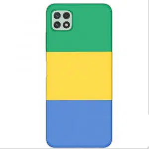 Coque portable A22 5G, A22 4G drapeau Gabonais