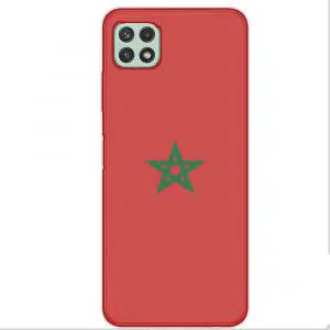 Coque portable A22 5G, A22 4G drapeau Marocain