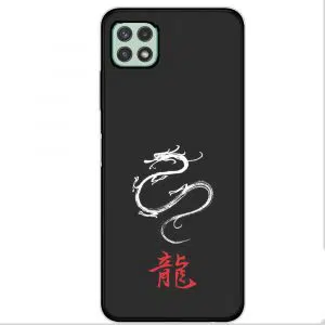 Coque téléphone Samsung A22 Goku Dragon Chinois