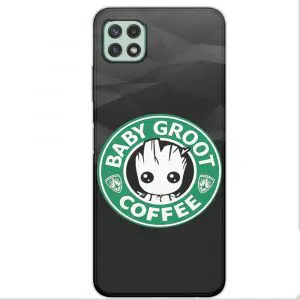 Coque Starbucks Groot Coffee pour A22 Samsung