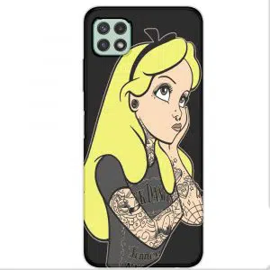 Coque Alice Jack Daniels Tatoo pour A22 Samsung