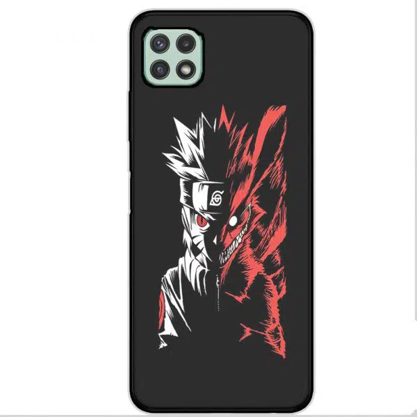 Coque téléphone Samsung A22 Naruto vs Kyubi