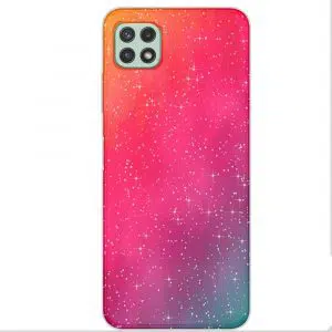 Coque Silicone antichocs Samsung A22 5G Colorful Galaxy