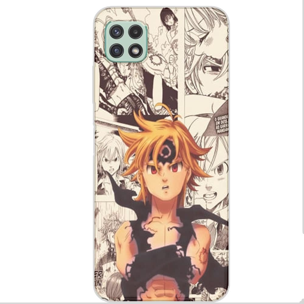 Coque Samsung Galaxy A22 Meliodas The Demon | Silicone, Plexi