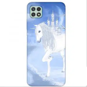 Coque Silicone antichocs Samsung A22 5G The White Unicorn