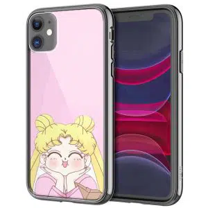 Coque Verre Trempé iPhone 13 Sailor Moon Cute