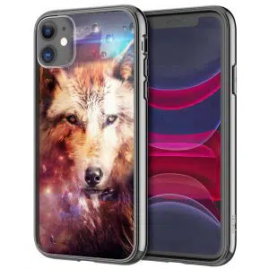 Coque en Plexiglass iPhone 13 Wolf Imagine