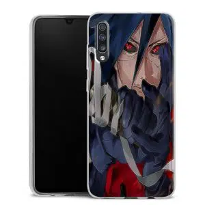 Coque Silicone Samsung Galaxy A70 personnalisée motif Manga Madara Fractalius