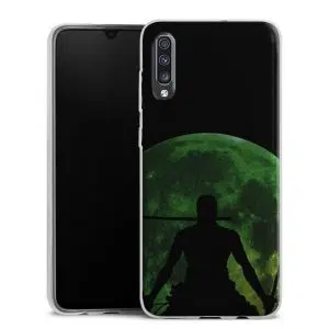 Coque Silicone Samsung Galaxy A70 personnalisée motif Manga One Piece Zoro