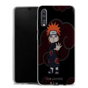 Coque Silicone Samsung Galaxy A70 personnalisée motif Manga Pain Chibi Akatsuki