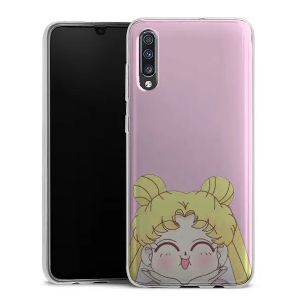 Coque Silicone Samsung Galaxy A70 personnalisée motif Manga Sailor Moon Cute