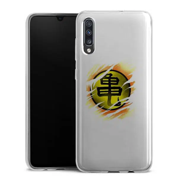 Coque Silicone Samsung Galaxy A70 personnalisée motif Manga Symbole Syian