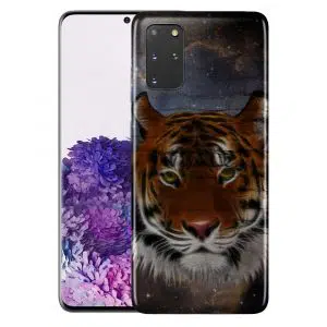Coque Silicone Samsung Galaxy S20 Abstract Tiger
