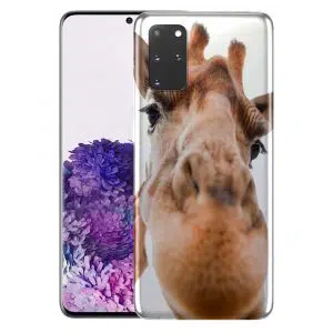 Coque Silicone Samsung Galaxy S20 Drole Girafe