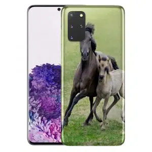 Coque Silicone Samsung Galaxy S20 Horses Wild Duelmener