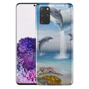 Coque Silicone Samsung Galaxy S20 the heart od the dolphins