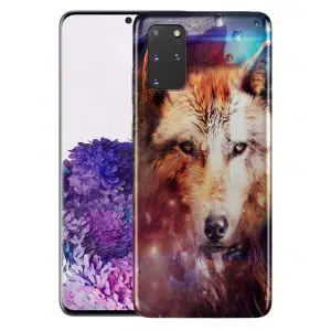 Coque Silicone Samsung Galaxy S20 Wolf Imagine
