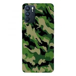 Coque pour Oppo Reno 6 5G pas cher motif Camouflage militaire