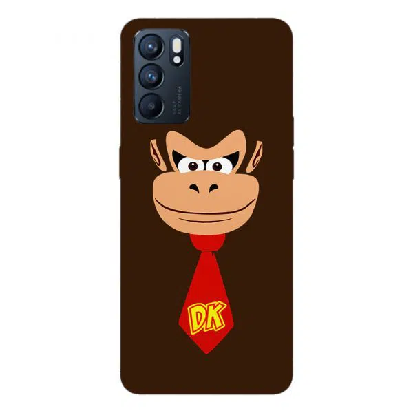 Coque smartphone Oppo Reno 6 5G personnalisée Jeux video Donkey Kong