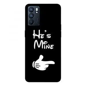 Coque pour Oppo Reno 6 5G pas cher motif He's Mine Mickey mouse
