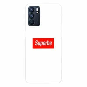 Coque pour Oppo Reno 6 5G pas cher motif Supreme