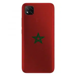 Coque Xiaomi Redmi 9C drapeau Marocain - embleme maroc