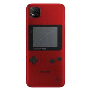 Coque pour Xiaomi Redmi 9c Game Boy Rouge