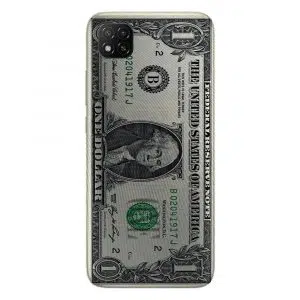 Redmi 9C : Coque en silicone Billet 1 Dollar