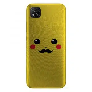 Coque pour Xiaomi Redmi 9c Pikachu Moustaches
