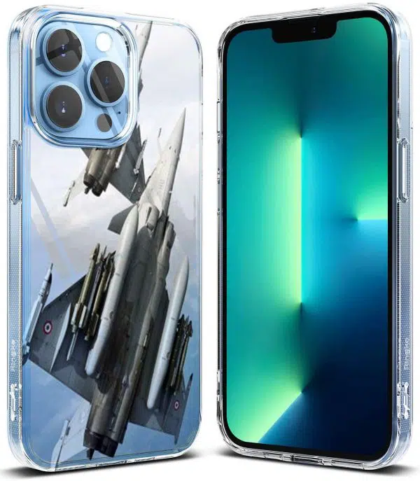 Coque Rafale en Silicone iPhone 13 Collection Vehicule