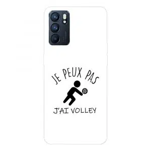 Coque J'ai Volleyball pour Téléphone Oppo Reno6 5G