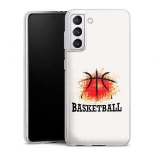 Coque Basketball Grunge pour Samsung Galaxy S21