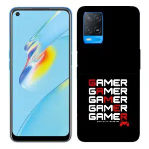 Coque Gaming Oppo A54 Typographie Gamer