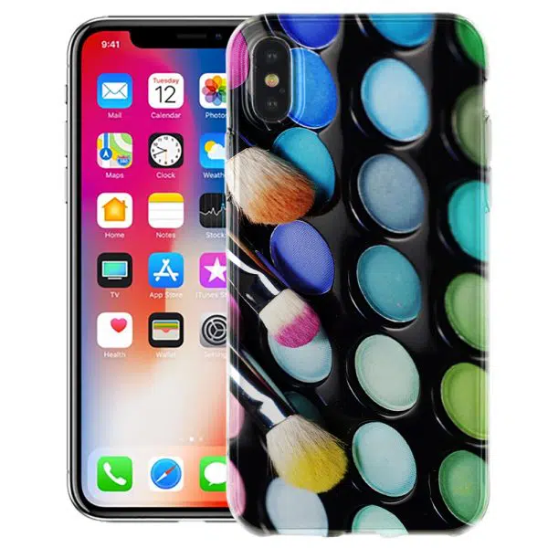 coque SILICONE maquillage iphone xs max