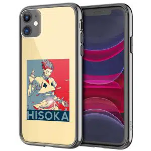 Coque téléphone HXH Hisoka pour iPhone, Samsung Galaxy, Oppo, Xiaomi