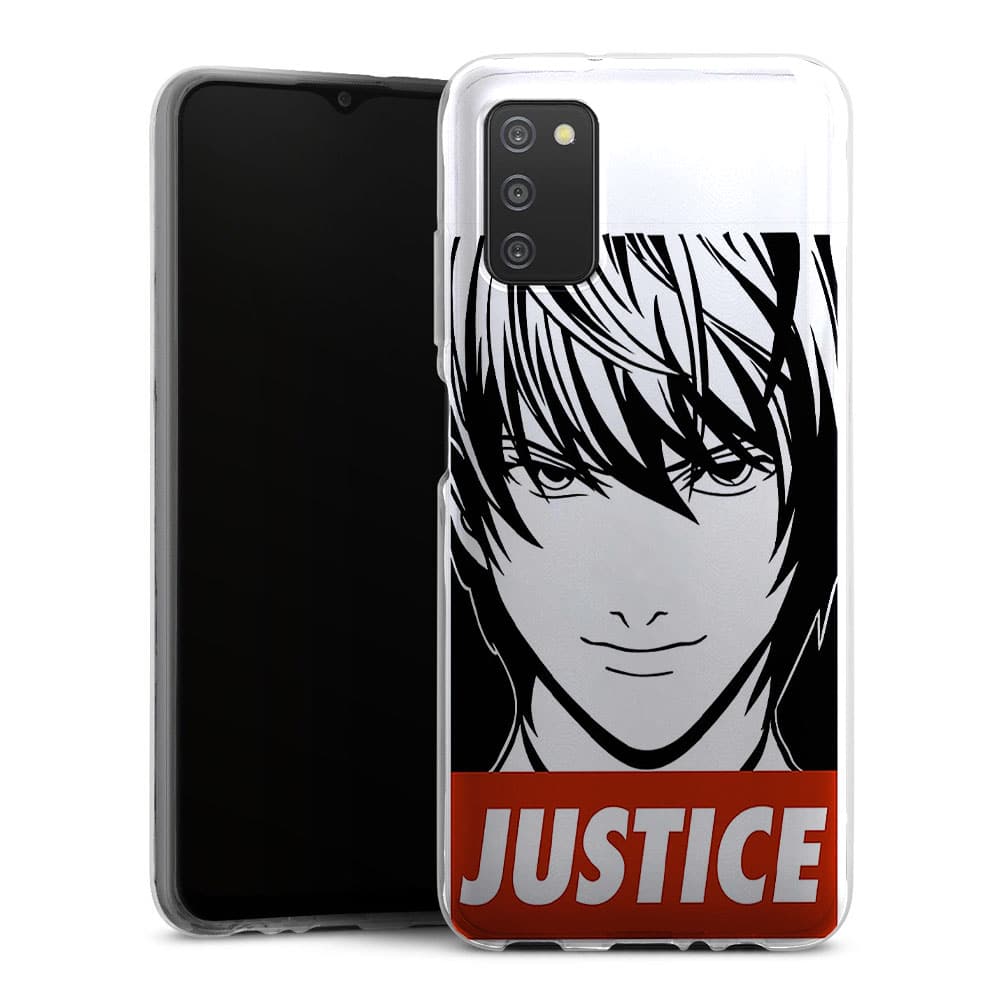 Coque Samsung Galaxy A03s Death Note Justice Silicone Plexi 0051