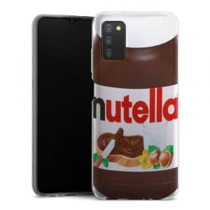Coque Silicone Samsung Galaxy A03S motif Nourriture Nutella