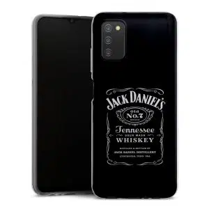 Coque Silicone Samsung Galaxy A03S motif Nourriture Jack Daniel's