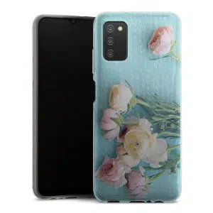 Coque Silicone Samsung Galaxy A03S motif Floral et Nature