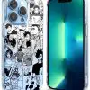 Coque Silicone Haikyuu Manga Collage pour iPhone, Samsung, Huawi, Oppo, Xiaomi