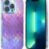 Coque Silicone Serpent holographique pour iPhone, Samsung, Huawi, Oppo, Xiaomi