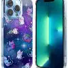 Coque Silicone Space Kitties pour iPhone, Samsung, Huawi, Oppo, Xiaomi