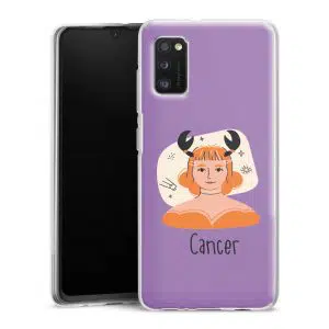 Etui téléphone Samsung Galaxy A41 signe du Cancer