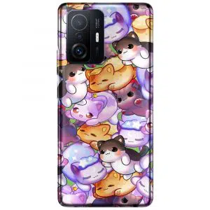 Coque Xiaomi 11T 5G / Pro Aphmau Meow Peluches anime chats