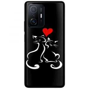 Coque téléphone Xiaomi 11T 5G / Pro Motif Cats in Love