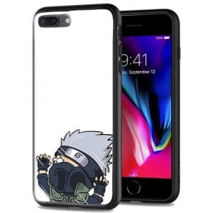 Coque Chibi Kakashi pour iPhone SE 2022, 2020 en Plexi Glass