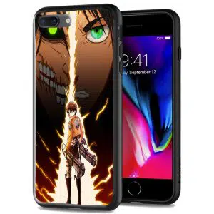 Coque Attaque des Titans pour iPhone SE 2022, 2022 en plexiglass